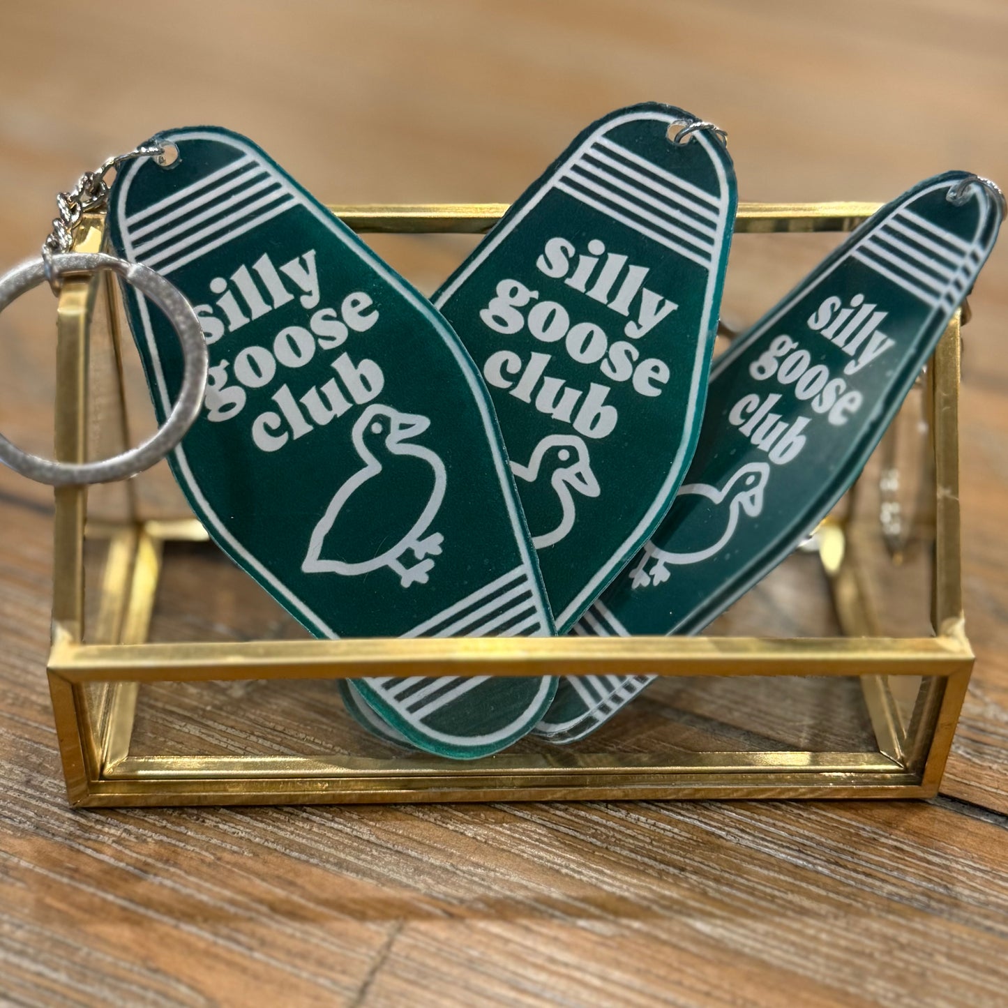 Silly Goose Keychain