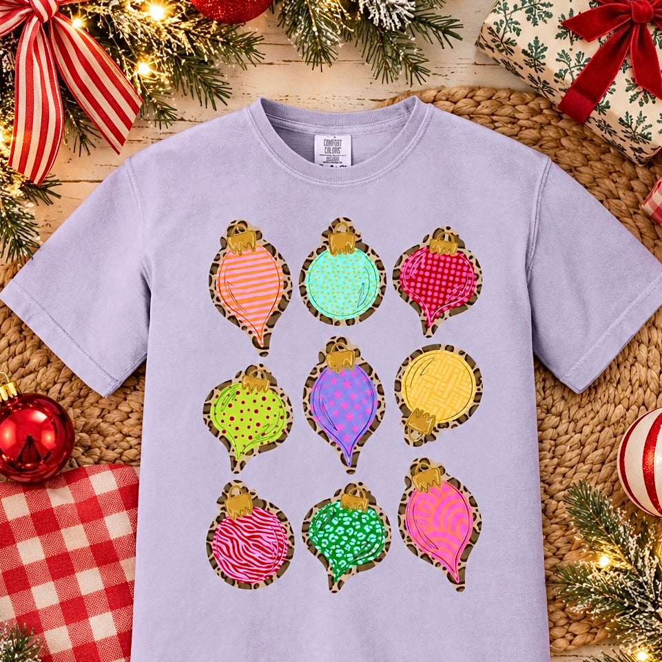 Leopard Ornaments