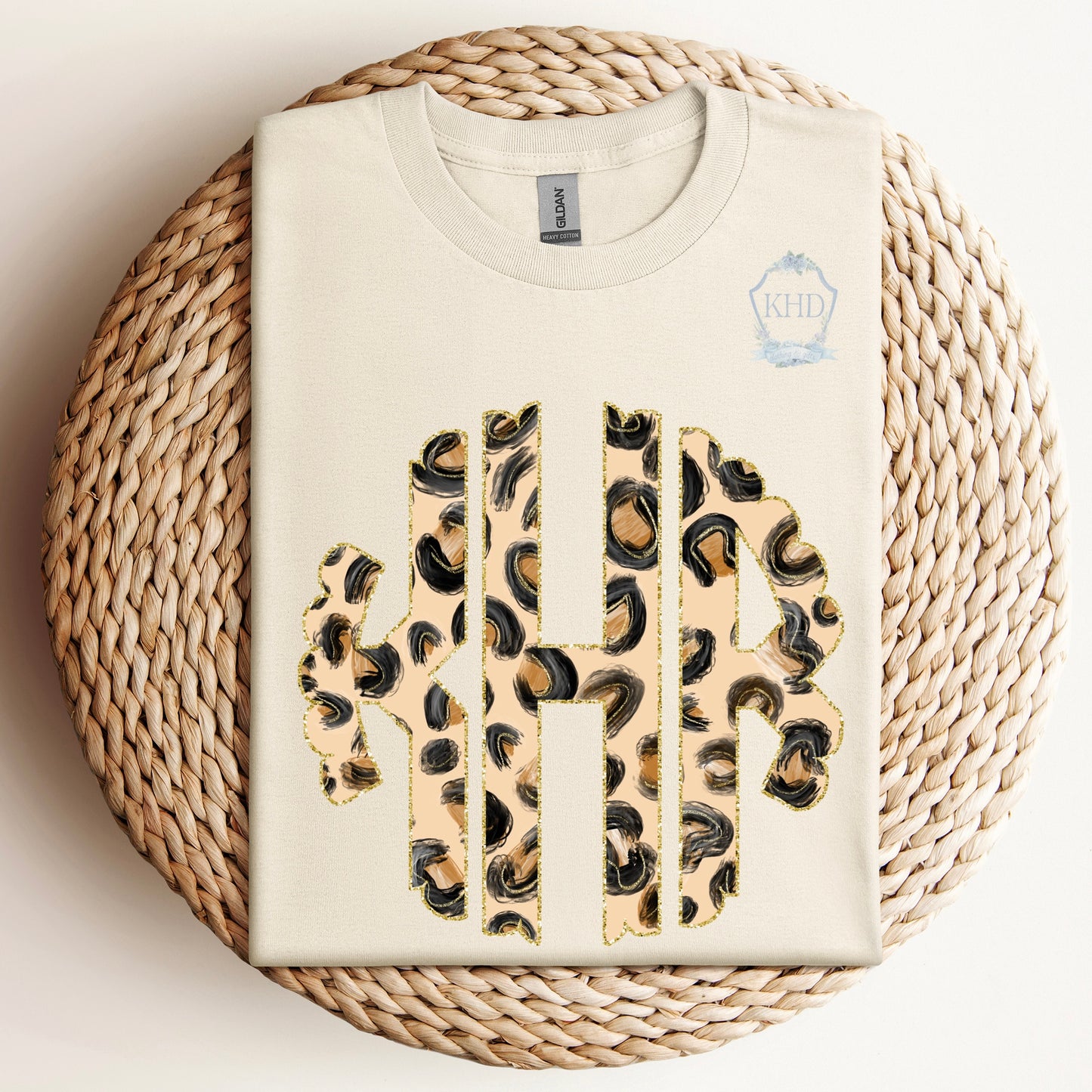Cheetah Monogram