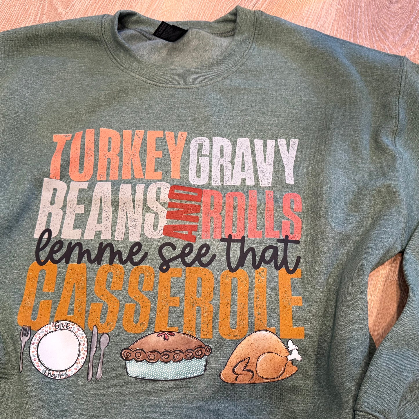 Lemme see that casserole