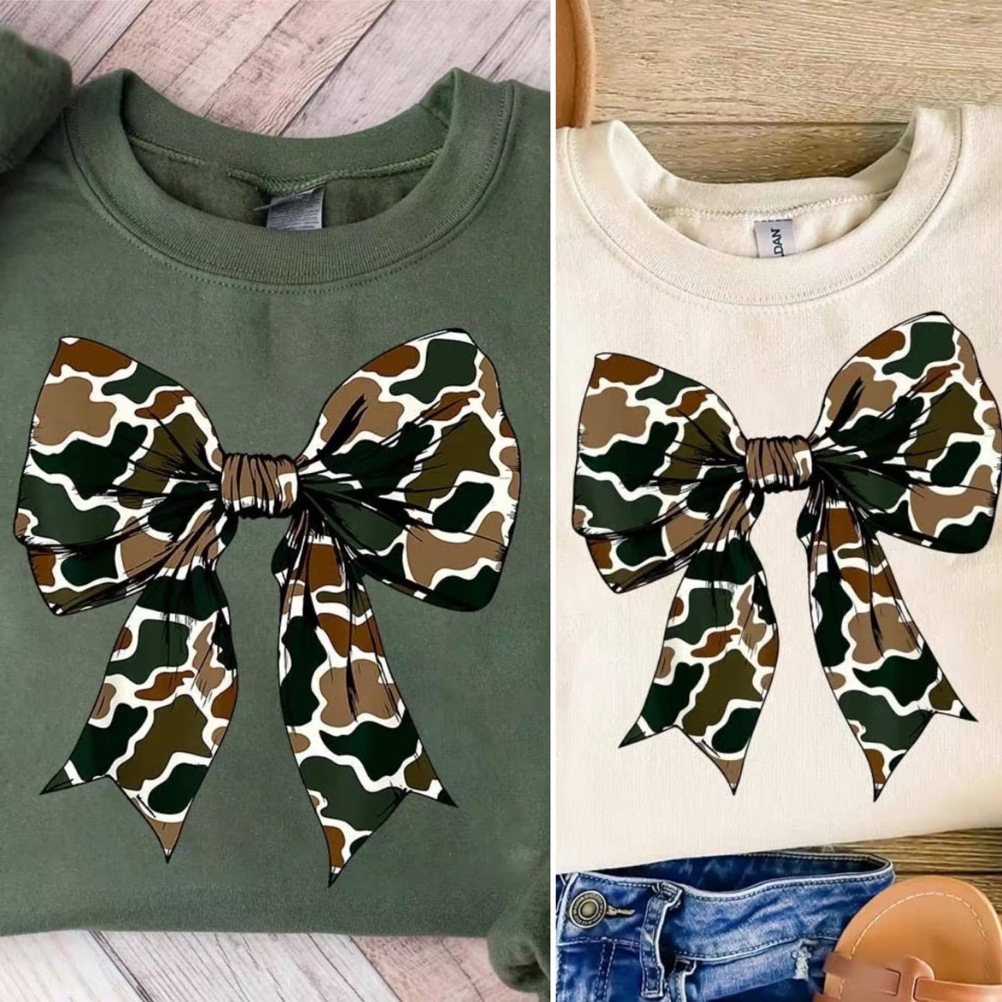 Camo bow