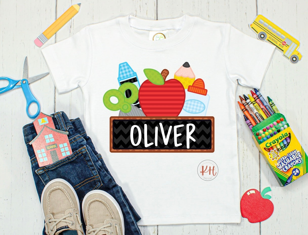 Back to School nameplates