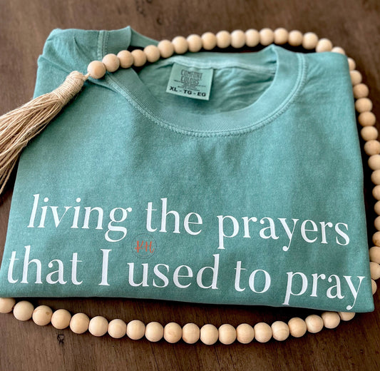 Living the prayers