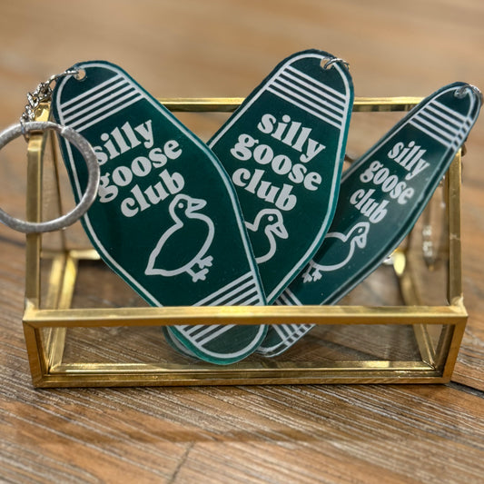 Silly Goose Keychain