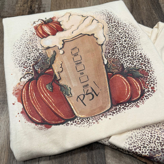 Pumpkin spice latte - Short sleeve