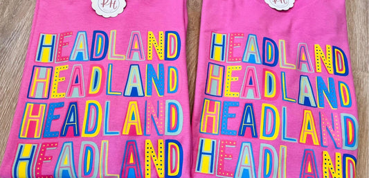 Bright & Colorful Headland