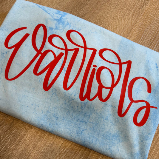 Hand Lettered Warriors