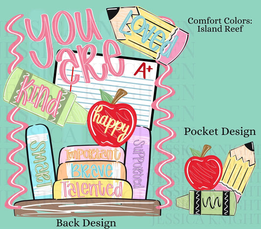 School Affirmation Tee