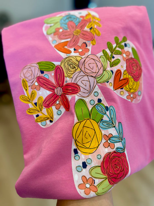 Floral Cross