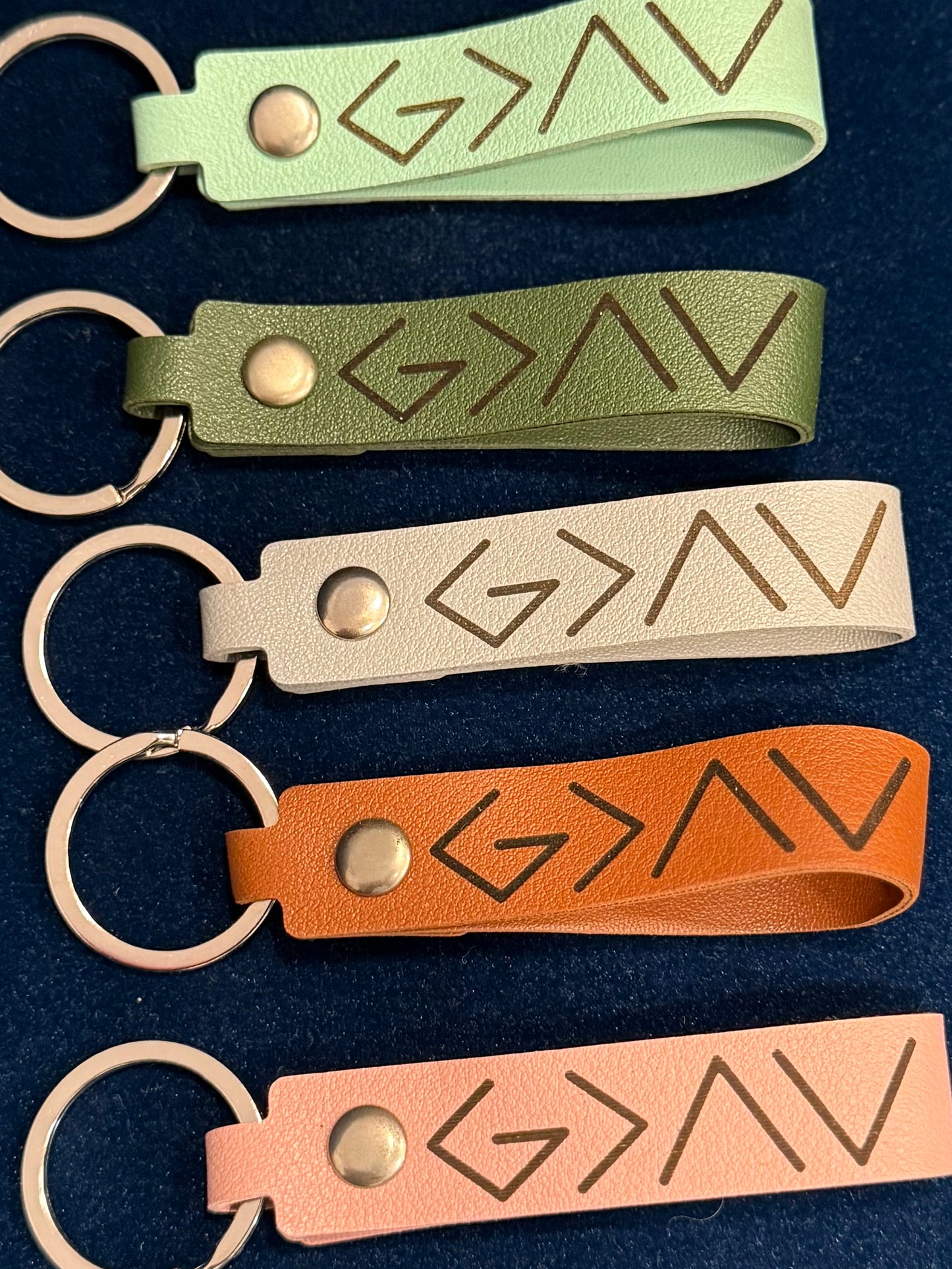 God is Greater Keychain