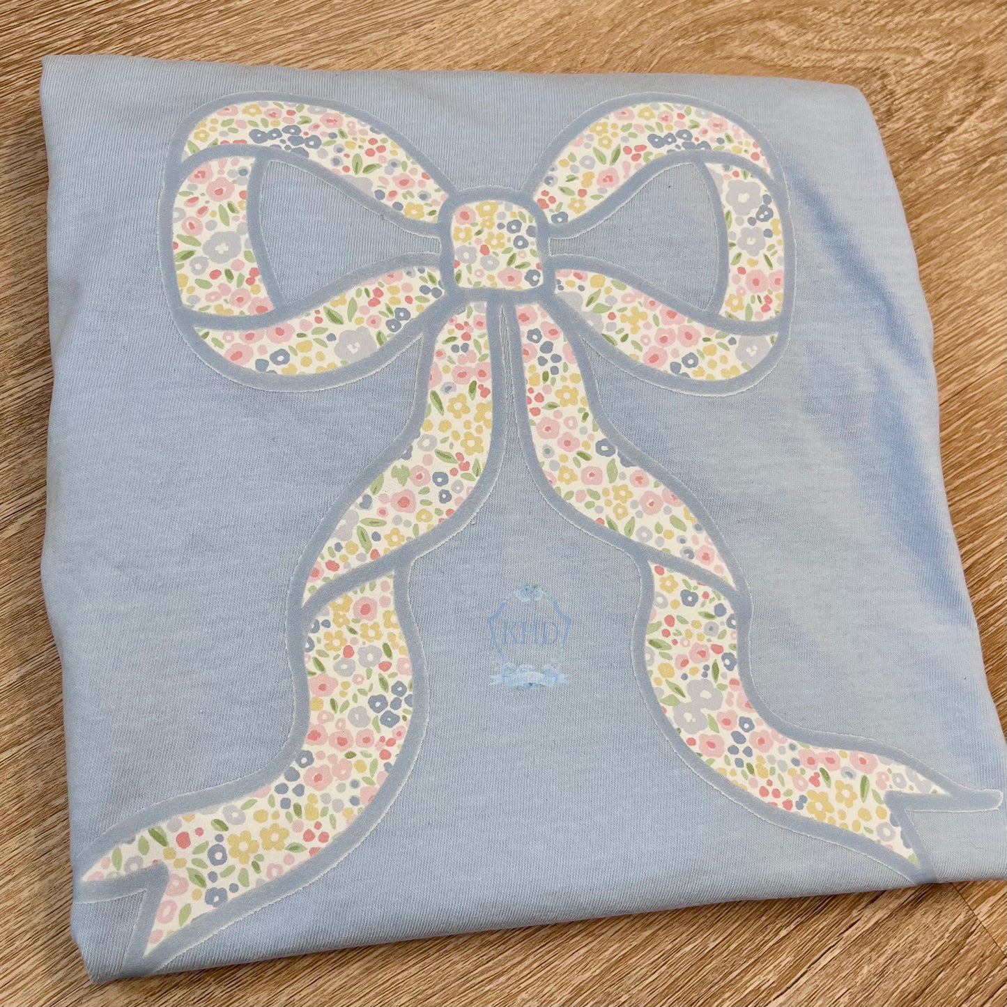 Grandmillenial bow shirt