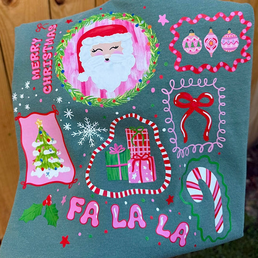 Christmas Doodle Tee