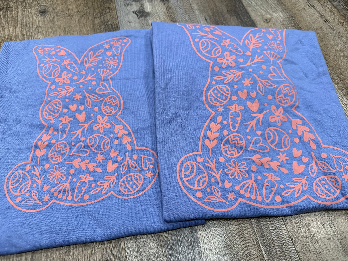 Purple & pink bunny shirt