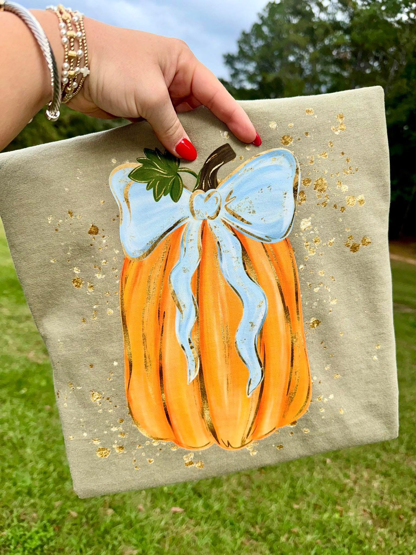 Hand Painted Pumpkin