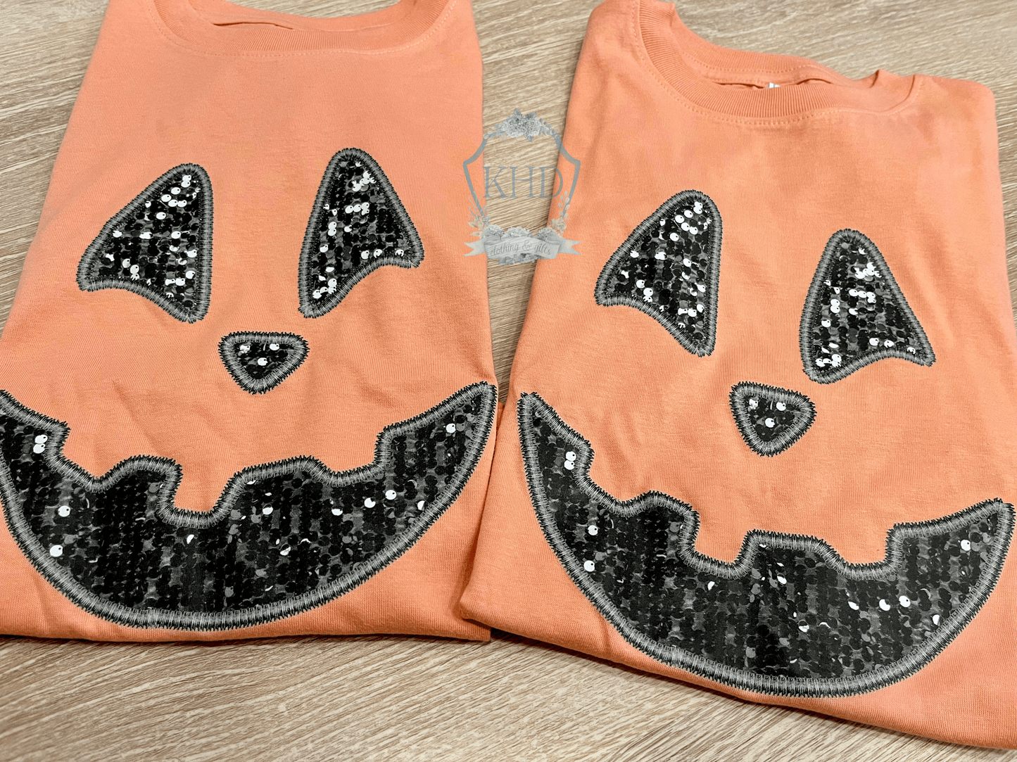 Faux sequin Jack O’Lantern