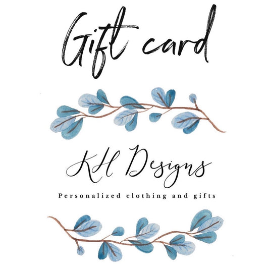 KH Designs gift card